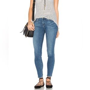 Frame Denim Le Skinny De Jeanne Crop in State Street